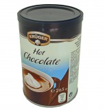 Растворимый напиток Kruger Hot Chocolate (Крюгер Горячий Шоколад) 265 г, туба из металлизированного картона